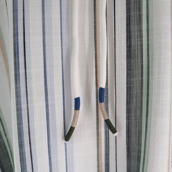 Tribal Jeans Striped Top Womens M White Resort‎ Wear Polished Night Out Casual - Picture 9 of 11